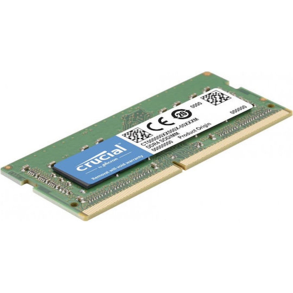 Crucial DDR4 64GB RAM με 2x32GB Modules και Ταχύτητα 3200 για Laptop