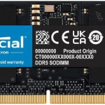 Crucial DDR5 με Module 1x16GB και Ταχύτητα 5600 για Laptop