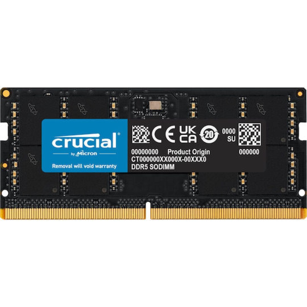 Crucial DDR5 με Module 1x32GB και Ταχύτητα 5600 για Laptop