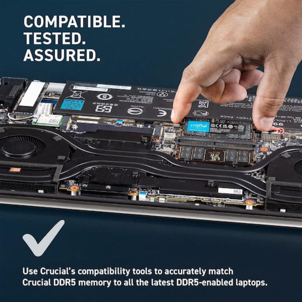 Crucial DDR5 με Module 1x32GB και Ταχύτητα 5600 για Laptop