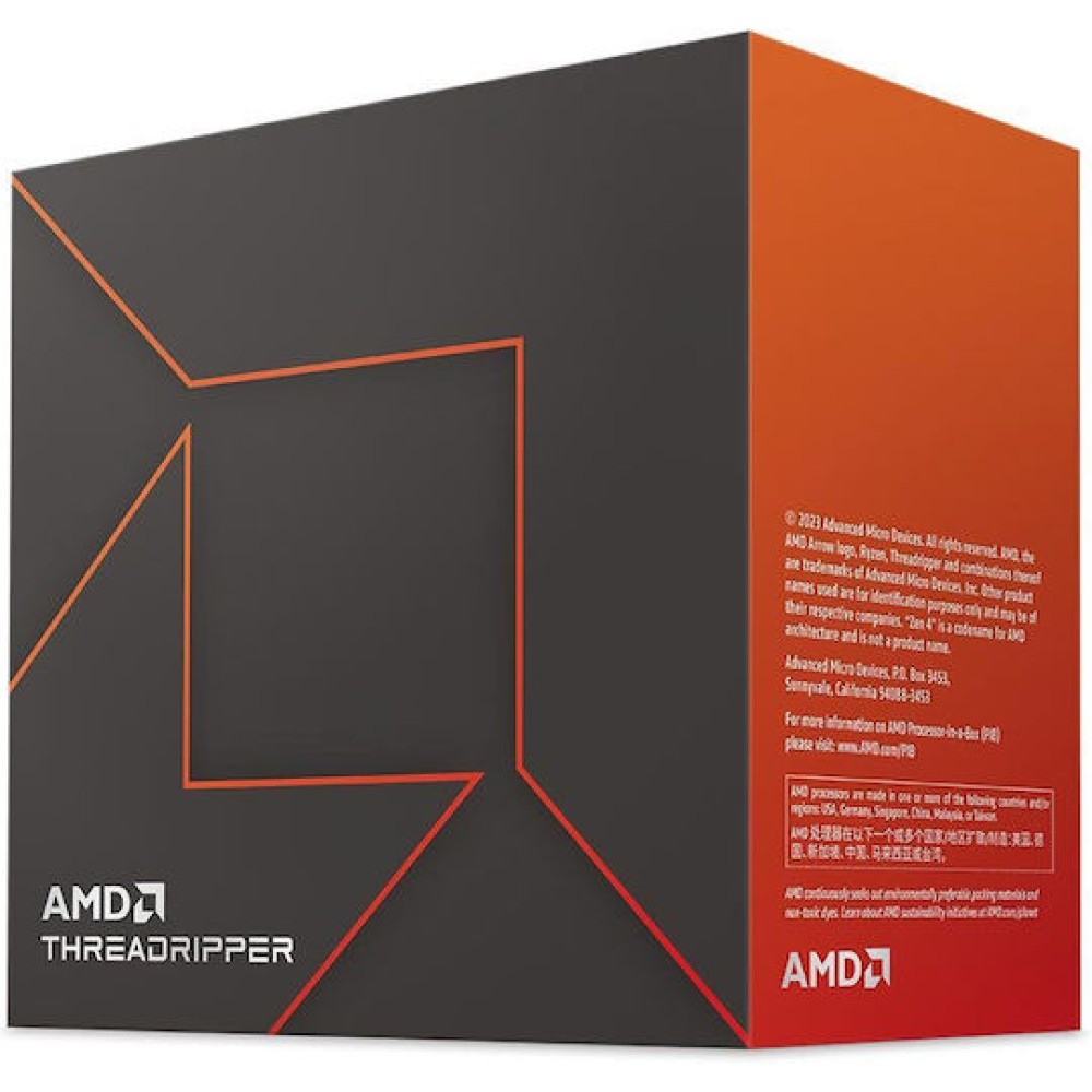 AMD Ryzen Threadripper 7960X 4.2GHz Επεξεργαστής 24 Πυρήνων για Socket sTR5 σε Κουτί