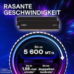 Crucial Pro DDR5 96GB RAM με 2x48GB Modules και Ταχύτητα 5600 για Desktop