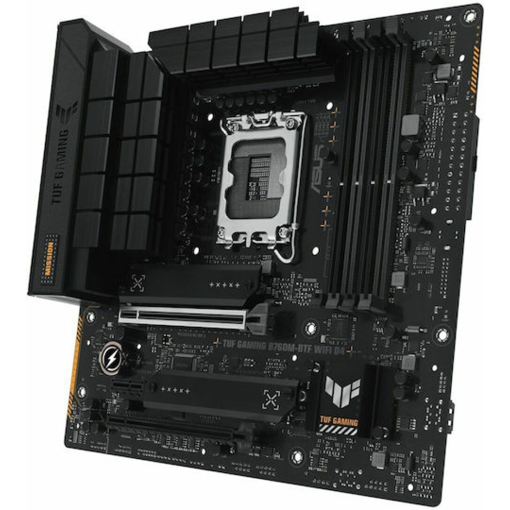 Asus TUF GAMING B760M-BTF WIFI D4 Motherboard Micro ATX με Intel 1700 Socket 90MB1E50-M0EAY0