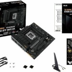 Asus TUF GAMING B760M-BTF WIFI D4 Motherboard Micro ATX με Intel 1700 Socket 90MB1E50-M0EAY0