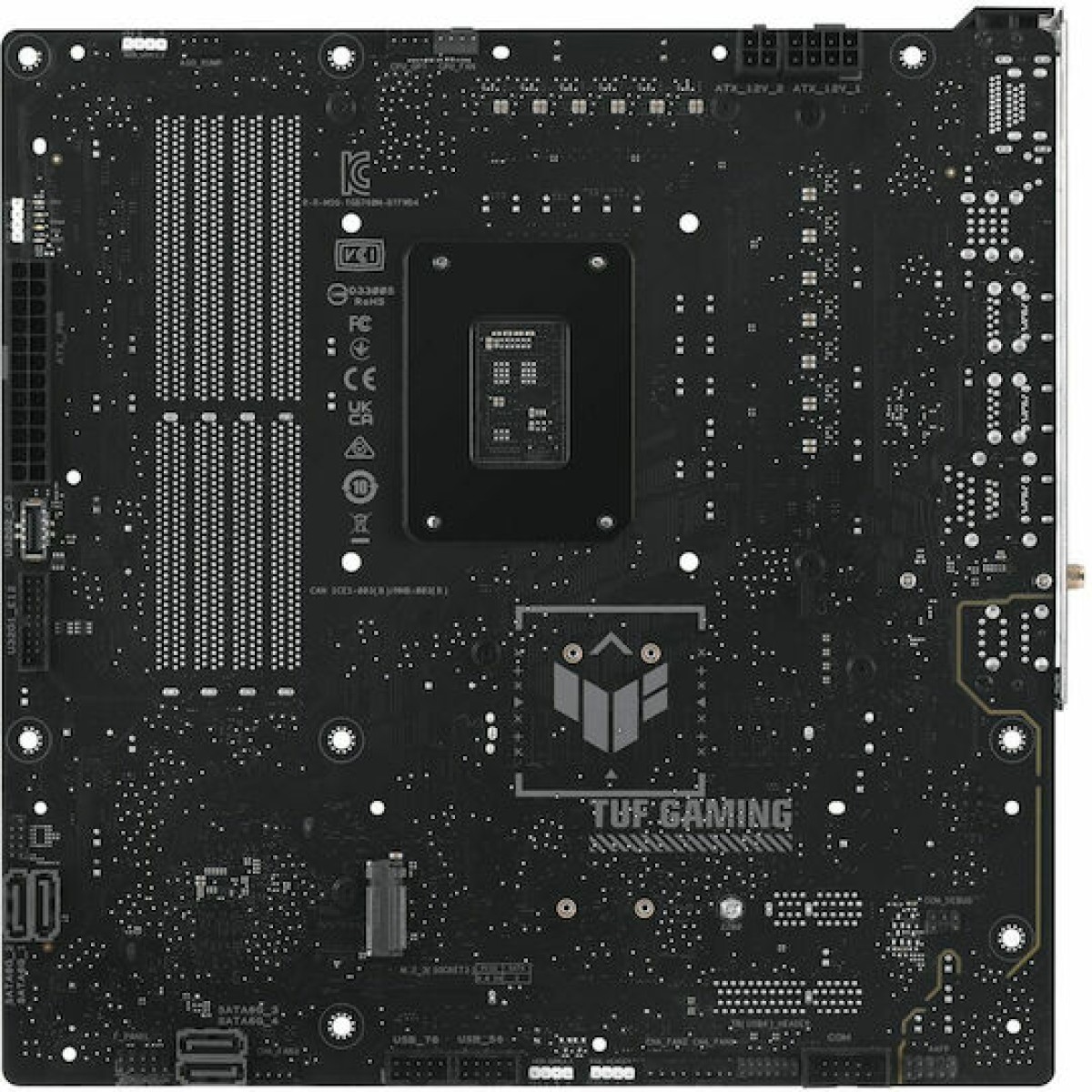 Asus TUF GAMING B760M-BTF WIFI D4 Motherboard Micro ATX με Intel 1700 Socket 90MB1E50-M0EAY0