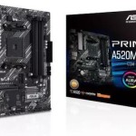Asus PRIME A520M-A II/CSM Motherboard Micro ATX με AMD AM4 Socket 90MB17H0-M0EAYC