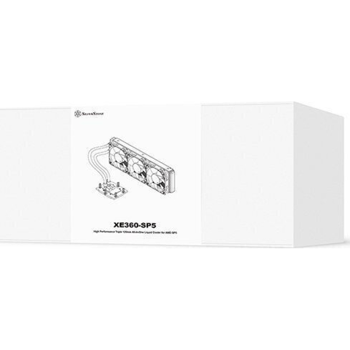 Silverstone XE360-SP5 Υδρόψυξη Επεξεργαστή Τριπλού Ανεμιστήρα 120mm