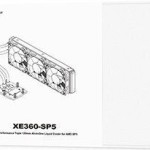 Silverstone XE360-SP5 Υδρόψυξη Επεξεργαστή Τριπλού Ανεμιστήρα 120mm