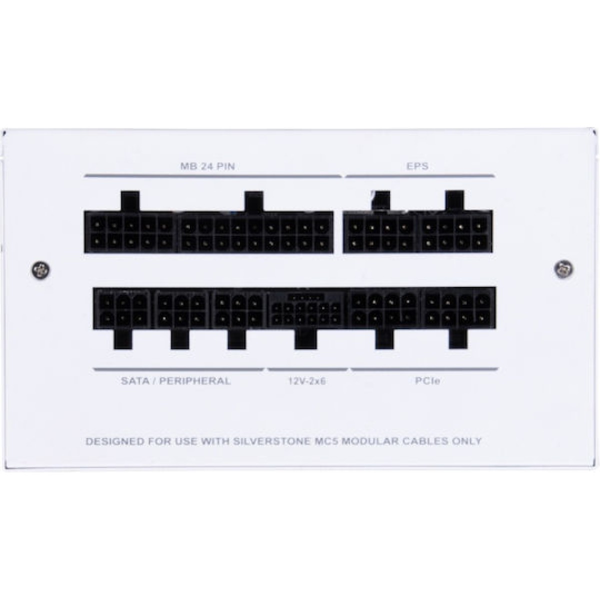 Silverstone DA750R 750W Λευκό Τροφοδοτικό Υπολογιστή Full Modular 80 Plus Gold