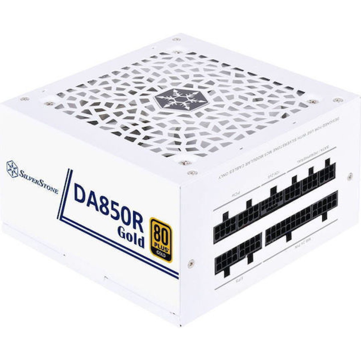 Silverstone DA850R 850W Λευκό Τροφοδοτικό Υπολογιστή Full Modular 80 Plus Gold
