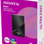 Adata Elite SE920 USB-C Εξωτερικός SSD 2TB Μαύρο