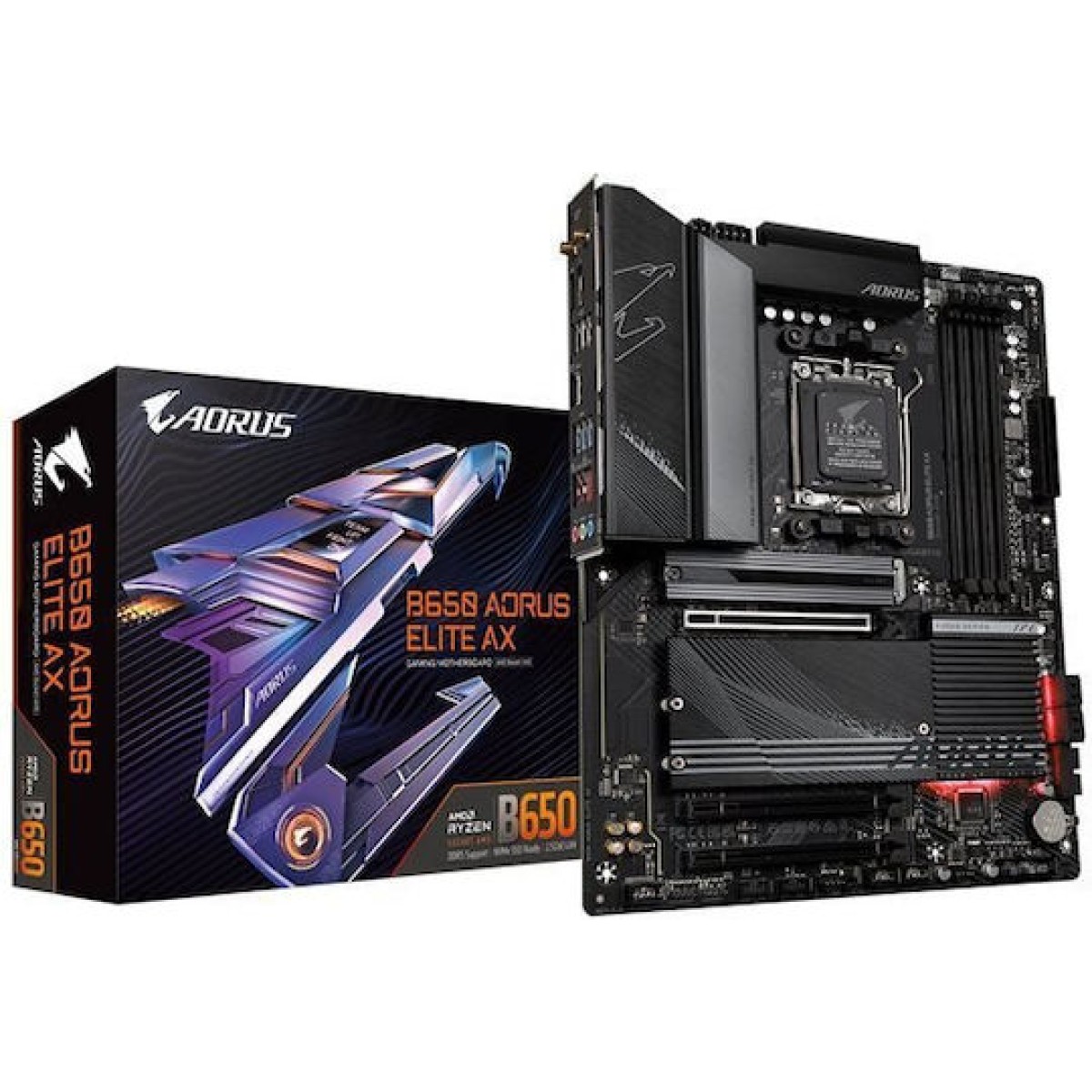 Gigabyte B650 Aorus Elite AX ICE Wi-Fi Motherboard ATX με AMD AM5 Socket