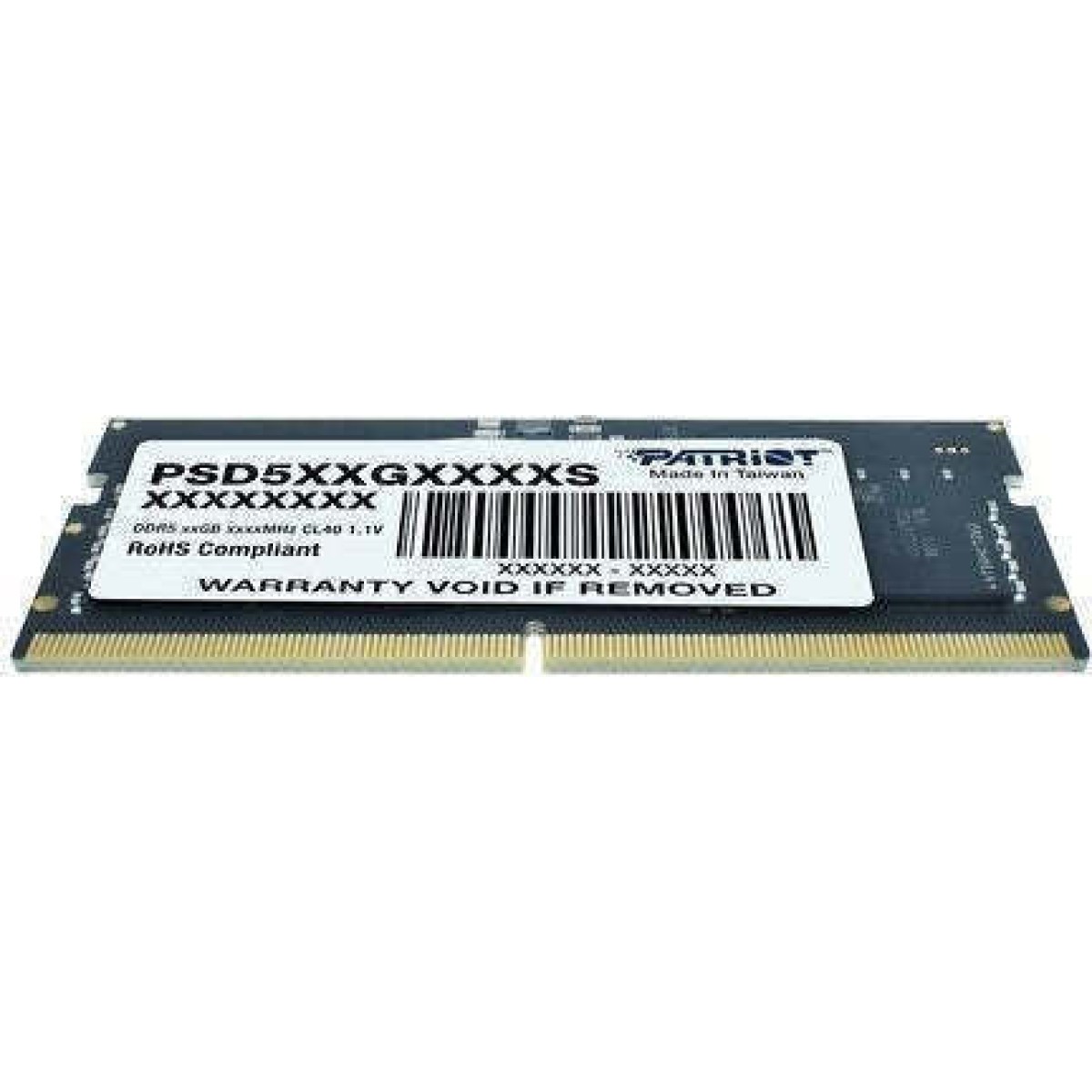 Patriot Signature DDR5 με Module 1x32GB και Ταχύτητα 4800 για Laptop