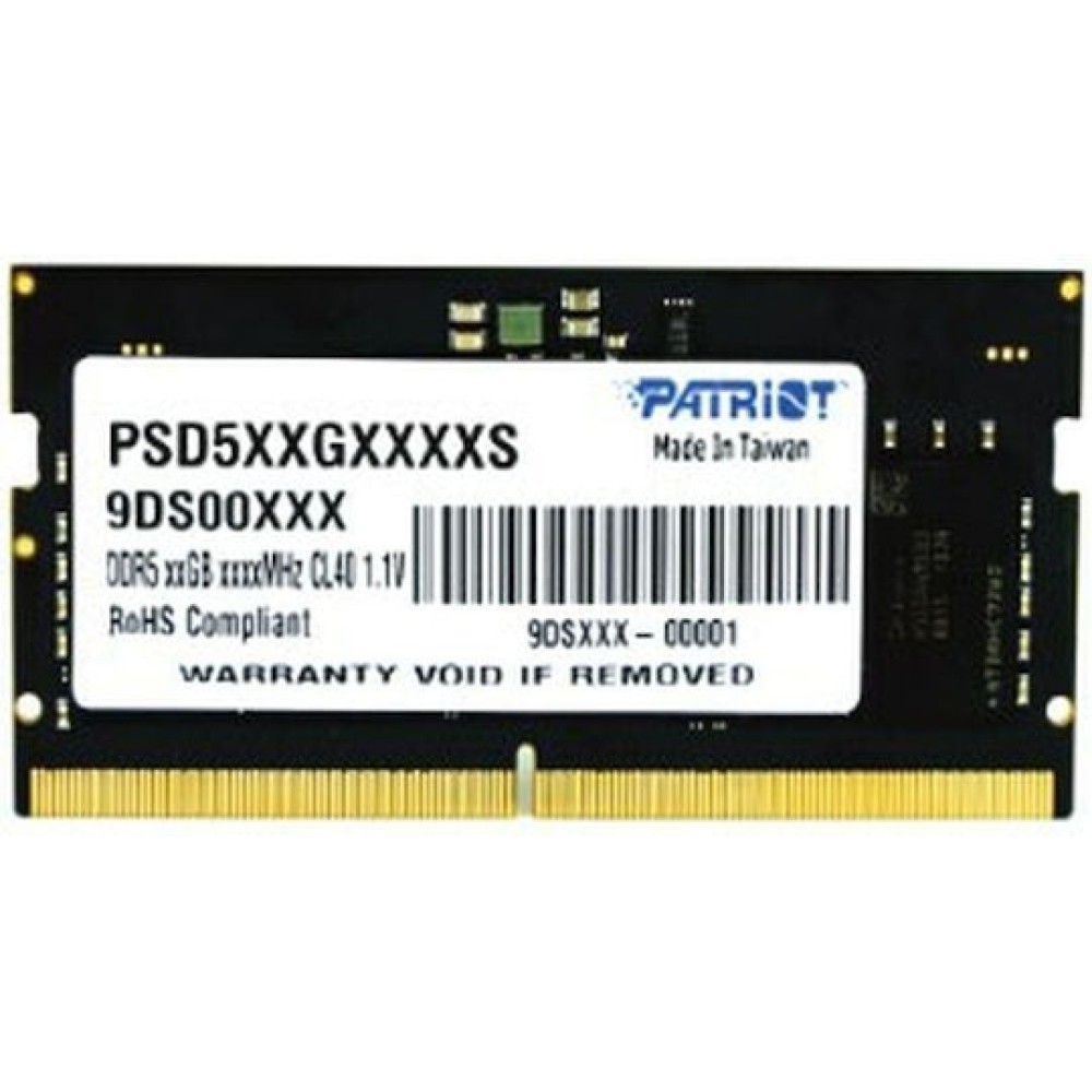 Patriot Signature DDR5 με Module 1x16GB και Ταχύτητα 4800 για Laptop