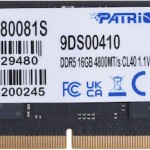 Patriot Signature DDR5 με Module 1x16GB και Ταχύτητα 4800 για Laptop