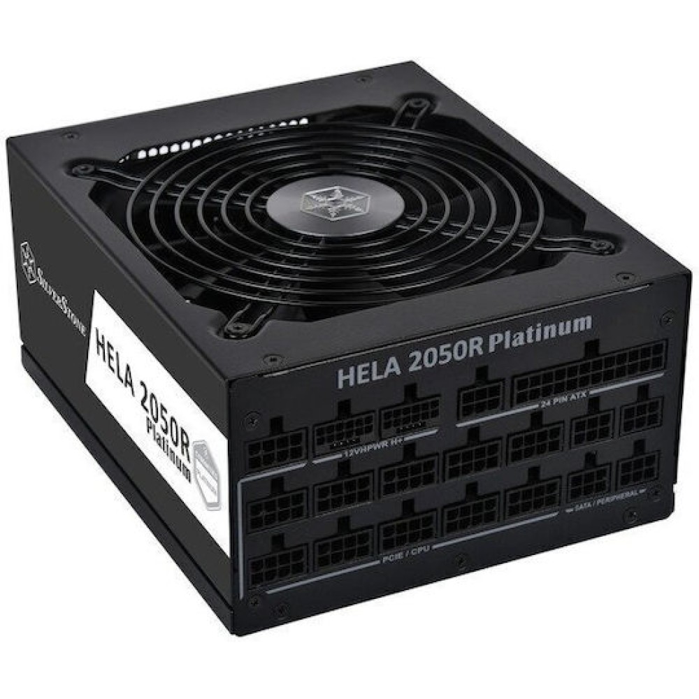 Silverstone HELA 2050R Platinum 2050W Μαύρο Τροφοδοτικό Υπολογιστή Full Modular