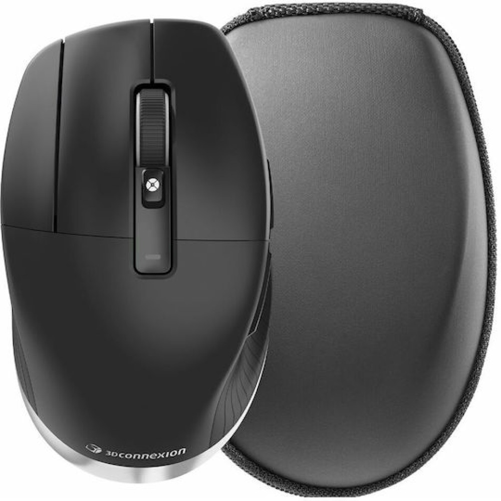 3Dconnexion 3DX-700117 Ασύρματο Εργονομικό Bluetooth Ποντίκι Ασημί