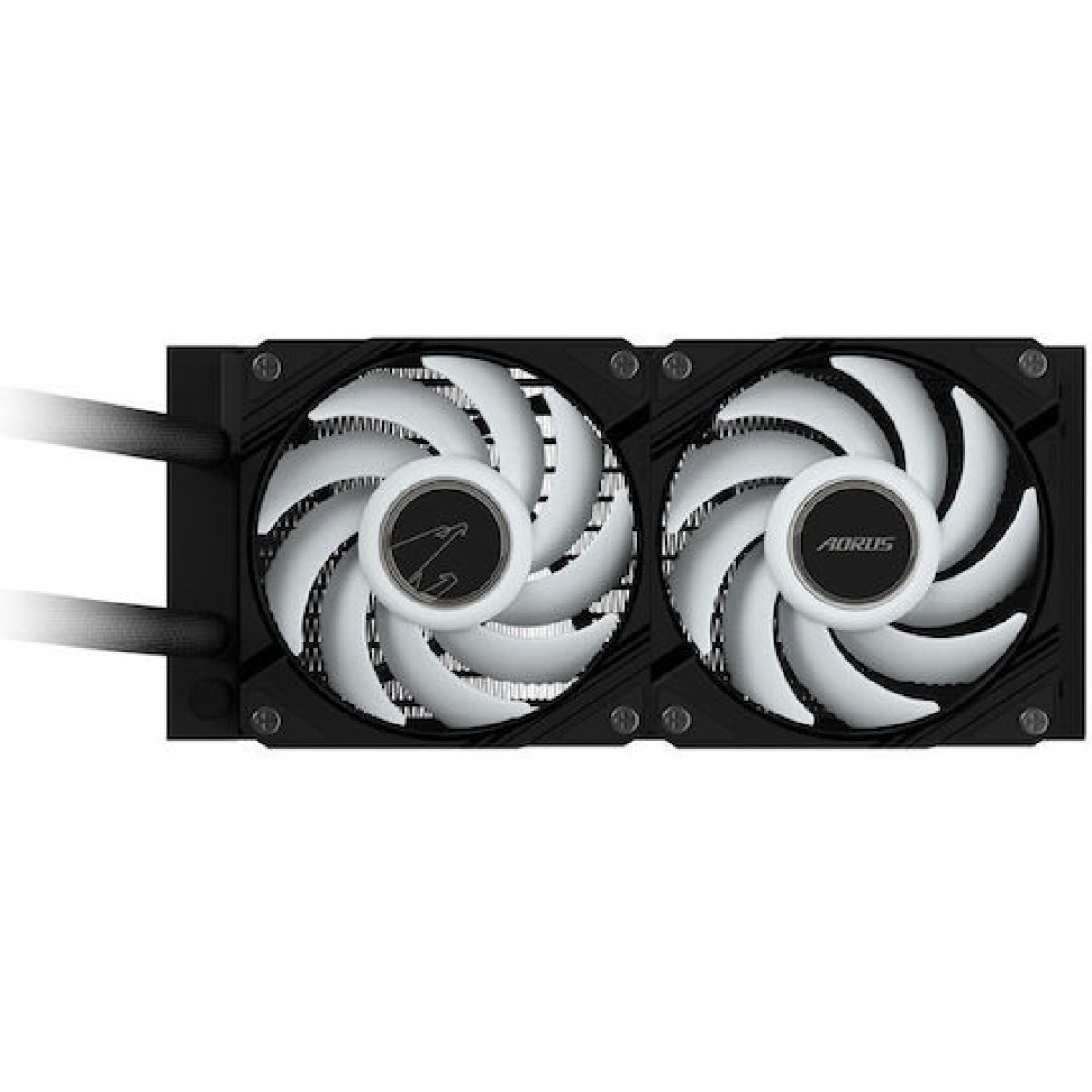Gigabyte AORUS Waterforce II 240 Υδρόψυξη Επεξεργαστή Διπλού Ανεμιστήρα 120mm για Socket AM4/AM5/1700/1200 με ARGB Φωτισμό