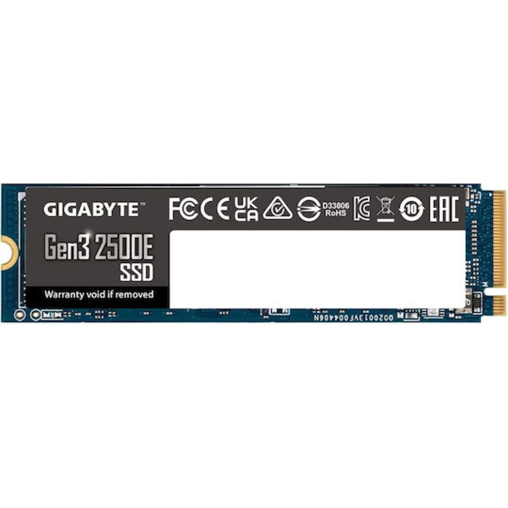 Gigabyte Gen3 2500E SSD 1TB M.2 NVMe PCI Express 3.0