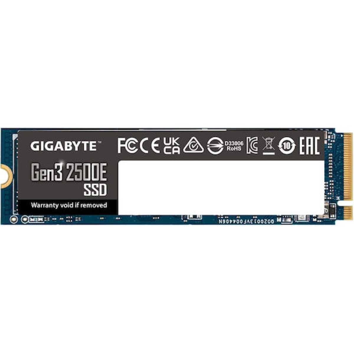 Gigabyte Gen3 2500E SSD 1TB M.2 NVMe PCI Express 3.0