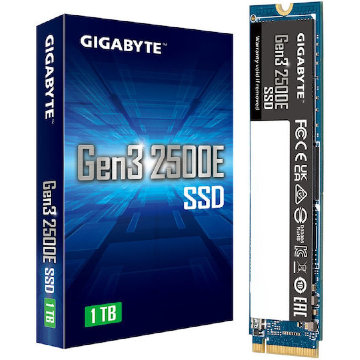 Gigabyte Gen3 2500E SSD 1TB M.2 NVMe PCI Express 3.0