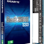 Gigabyte Gen3 2500E SSD 1TB M.2 NVMe PCI Express 3.0