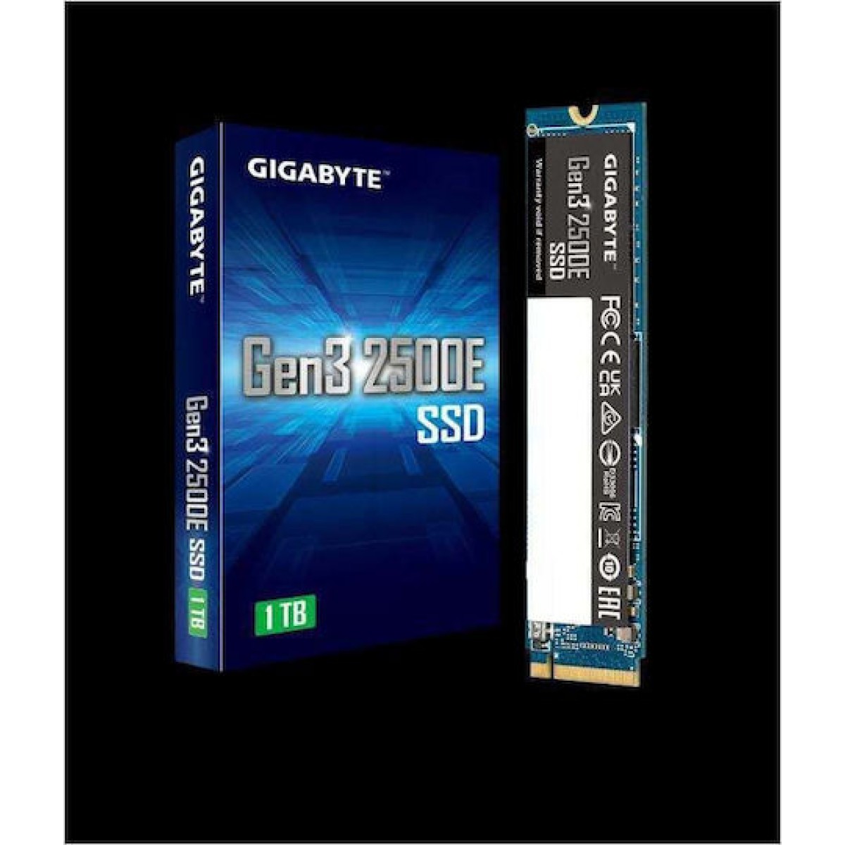 Gigabyte Gen3 2500E SSD 1TB M.2 NVMe PCI Express 3.0