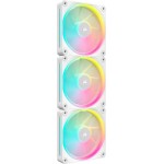 Corsair iCue Link LX120 Case Fan με RGB Φωτισμό και Σύνδεση 4-Pin PWM 3τμχ Λευκό