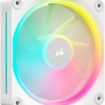 Corsair iCue Link LX120 Case Fan με RGB Φωτισμό και Σύνδεση 4-Pin PWM 3τμχ Λευκό