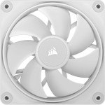 Corsair iCue Link LX120 Case Fan με RGB Φωτισμό και Σύνδεση 4-Pin PWM 3τμχ Λευκό