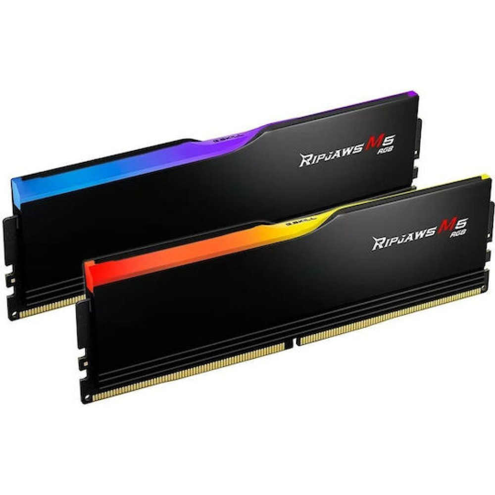Ripjaws M5 RGB DDR5 96GB RAM με 2x48GB Modules και Ταχύτητα 5200 για Desktop