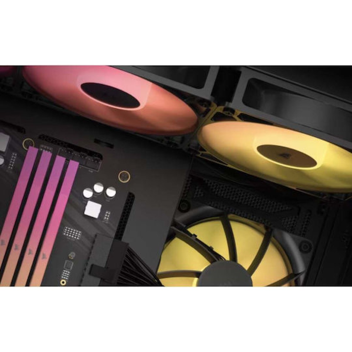 Corsair RS120 Case Fan με ARGB Φωτισμό και Σύνδεση 4-Pin PWM 3τμχ