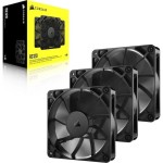Corsair RS120 Case Fan με Σύνδεση 4-Pin PWM 3τμχ