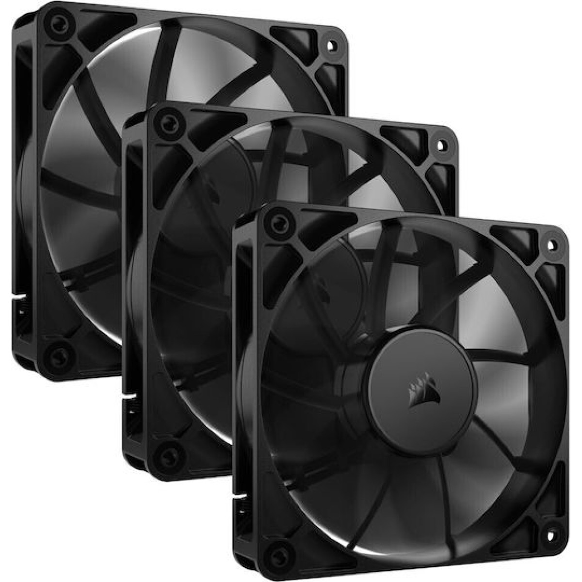 Corsair RS120 Case Fan με Σύνδεση 4-Pin PWM 3τμχ
