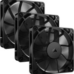 Corsair RS120 Case Fan με Σύνδεση 4-Pin PWM 3τμχ