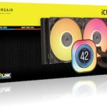 Corsair iCUE LINK TITAN 360 RX LCD Υδρόψυξη Επεξεργαστή Τριπλού Ανεμιστήρα 120mm για Socket AM4/AM5/1700 με RGB Φωτισμό