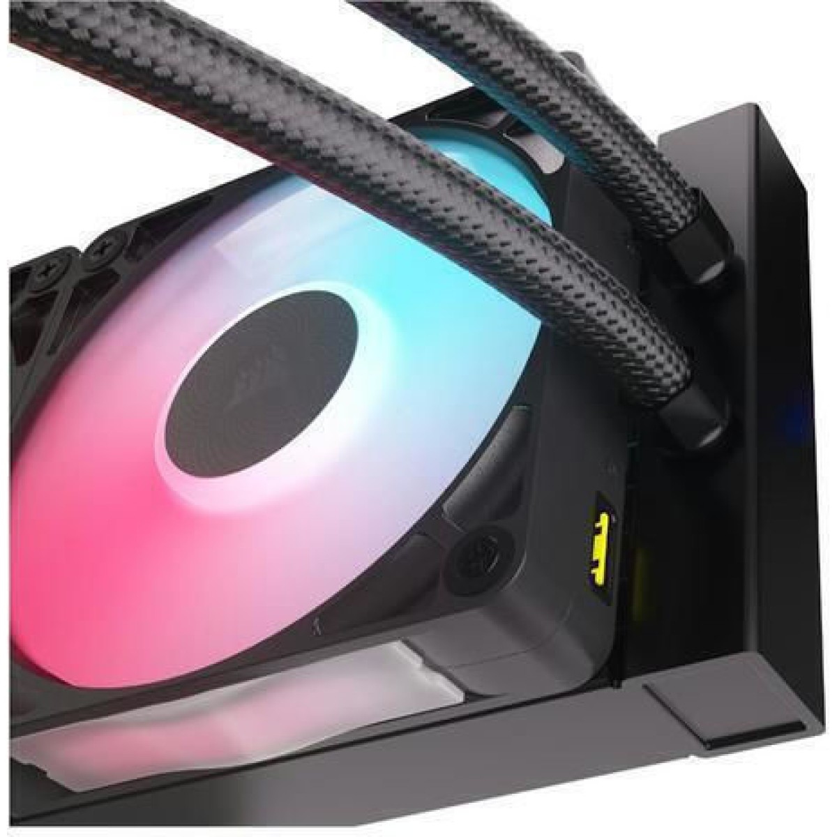 Corsair iCUE LINK TITAN 360 RX LCD Υδρόψυξη Επεξεργαστή Τριπλού Ανεμιστήρα 120mm για Socket AM4/AM5/1700 με RGB Φωτισμό