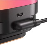 Corsair iCUE LINK TITAN 360 RX LCD Υδρόψυξη Επεξεργαστή Τριπλού Ανεμιστήρα 120mm για Socket AM4/AM5/1700 με RGB Φωτισμό