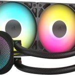 Corsair Nautilus 240 RS Υδρόψυξη Επεξεργαστή Διπλού Ανεμιστήρα 120mm για Socket AM4/AM5/1700 με ARGB Φωτισμό