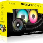 Corsair Nautilus 240 RS Υδρόψυξη Επεξεργαστή Διπλού Ανεμιστήρα 120mm για Socket AM4/AM5/1700 με ARGB Φωτισμό