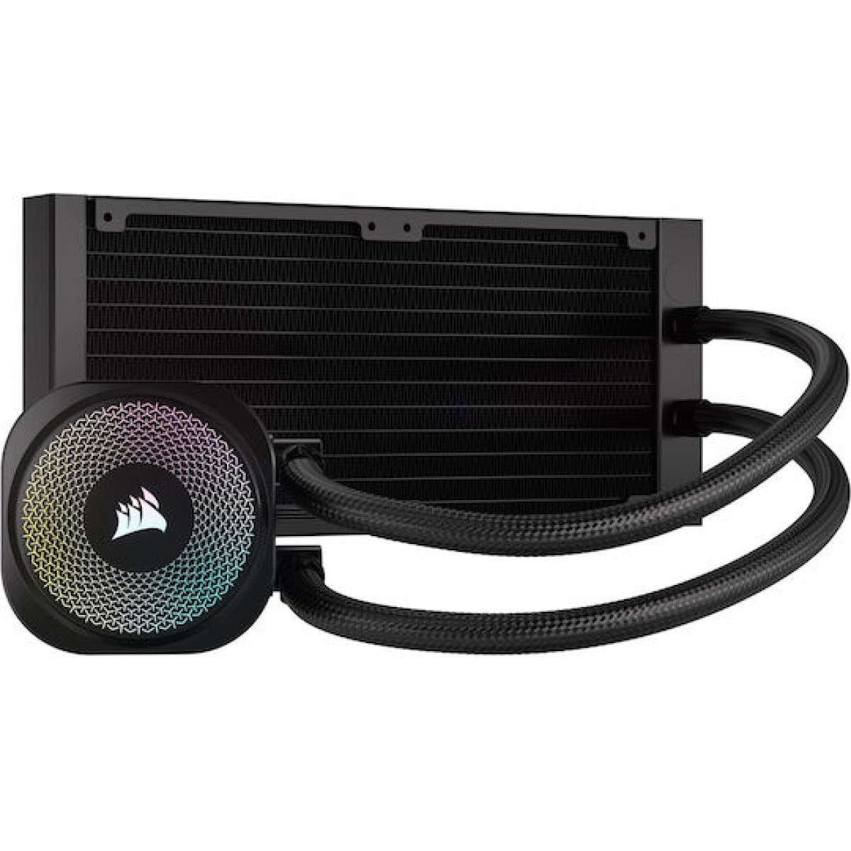 Corsair Nautilus 240 RS Υδρόψυξη Επεξεργαστή Διπλού Ανεμιστήρα 120mm για Socket AM4/AM5/1700 με ARGB Φωτισμό