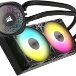 Corsair Nautilus 240 RS Υδρόψυξη Επεξεργαστή Διπλού Ανεμιστήρα 120mm για Socket AM4/AM5/1700 με ARGB Φωτισμό