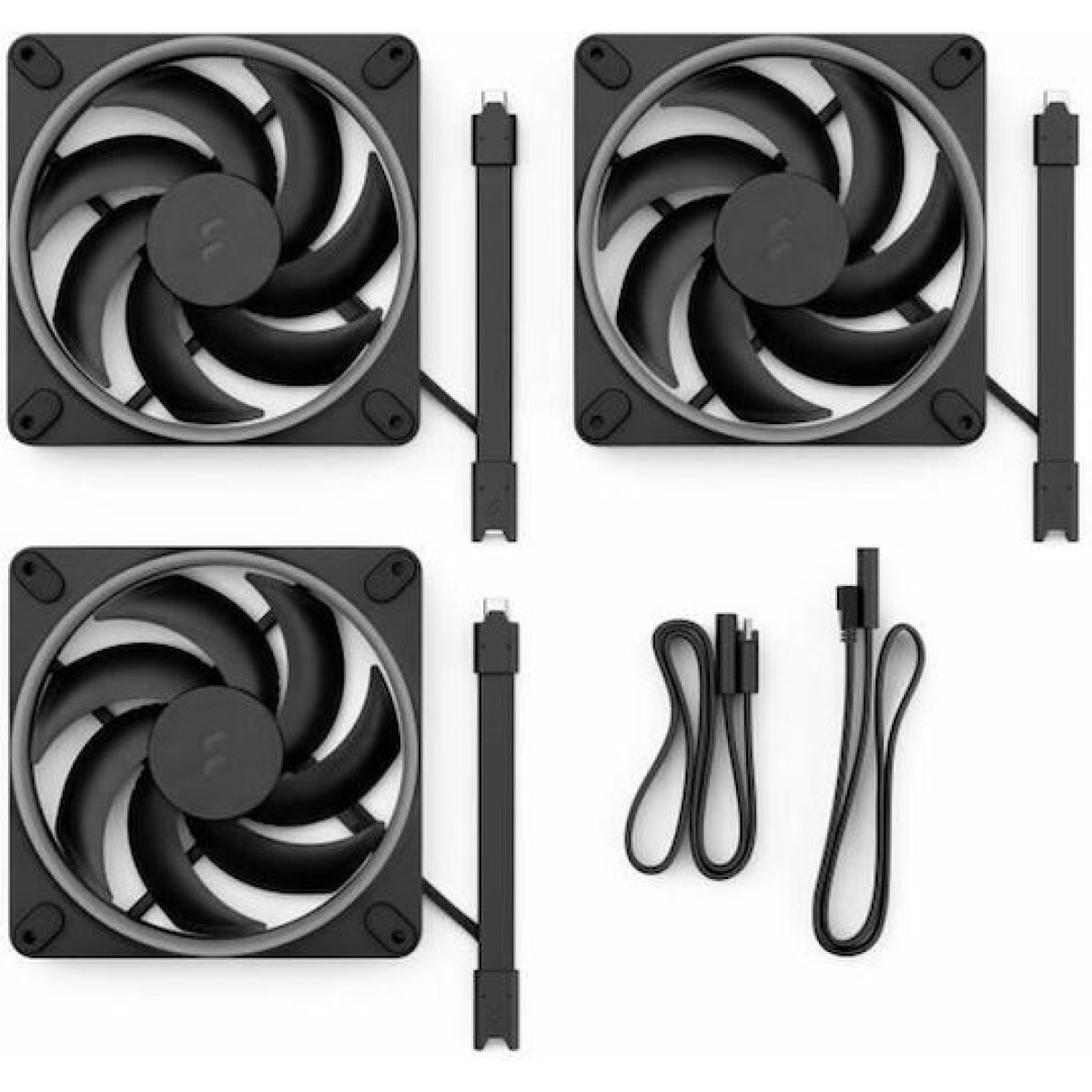 Fractal Design Momentum 14 Case Fan 140mm με Χωρίς Led Φωτισμό 3τμχ