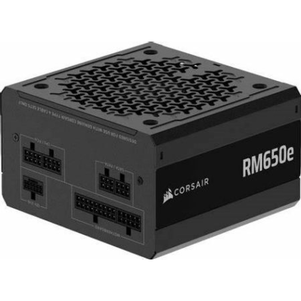 Corsair RMe Series RM650e 650W Μαύρο Τροφοδοτικό Υπολογιστή Full Modular Cybenetics Gold
