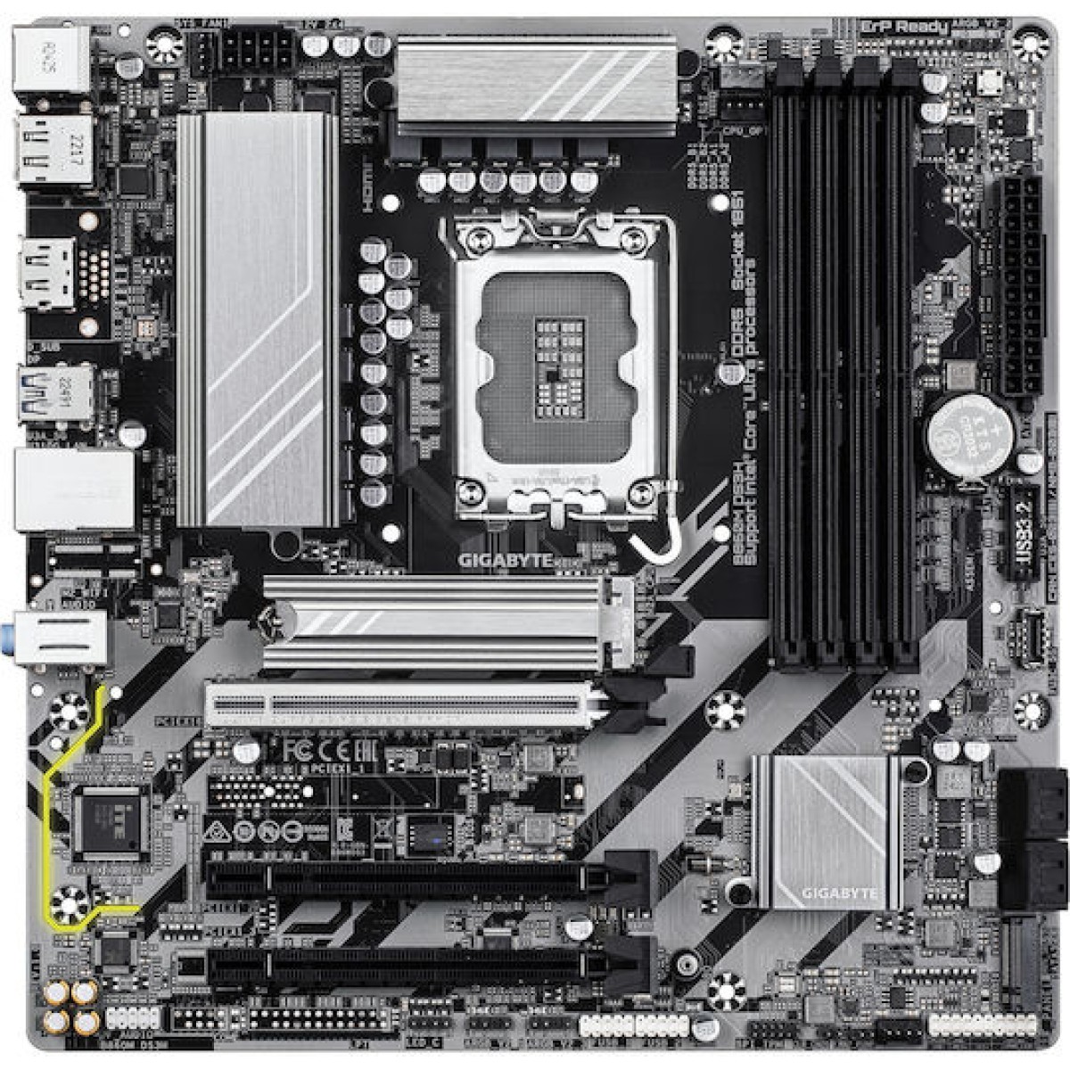 Gigabyte B860M DS3H Motherboard Micro ATX με Intel 1851 Socket