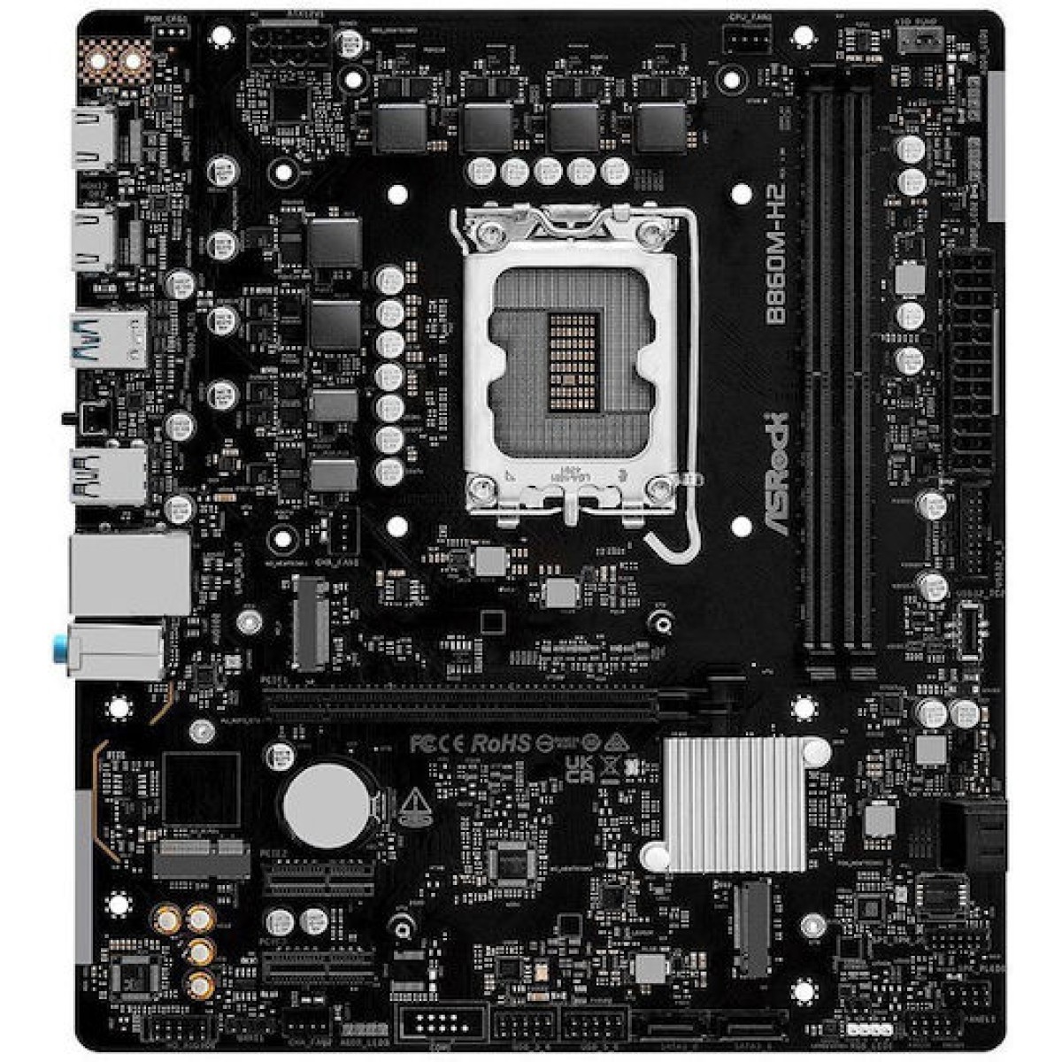 ASRock B860M-H2 Motherboard Micro ATX με Intel 1851 Socket 90-MXBS0-A0UAYZ