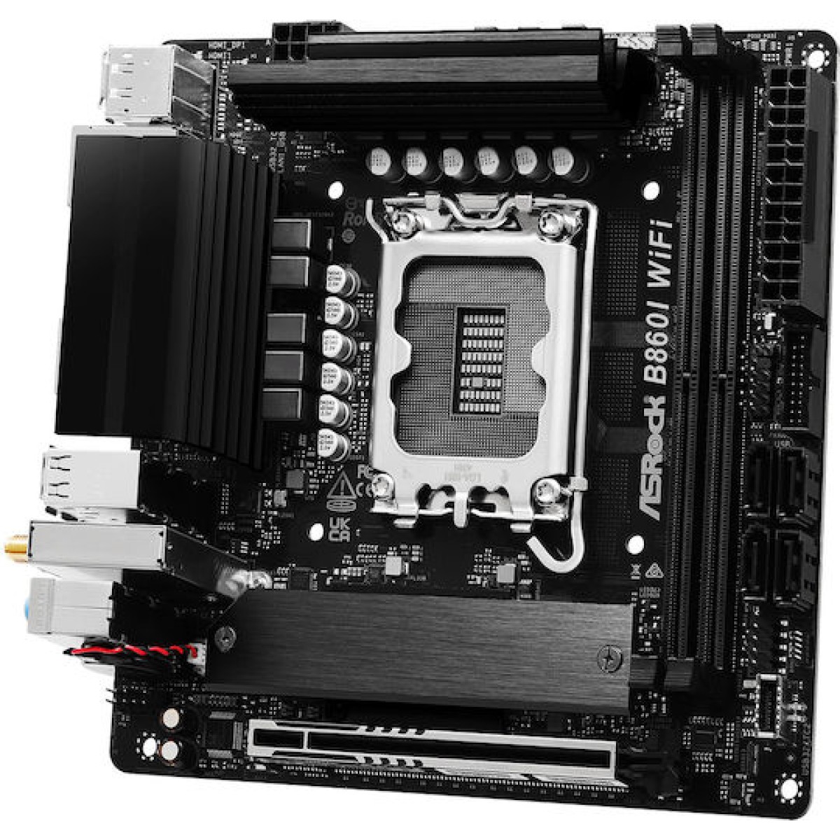 ASRock B860I WiFi Motherboard Mini ITX με Intel 1851 Socket 90-MXBQQ0-A0UAYZ