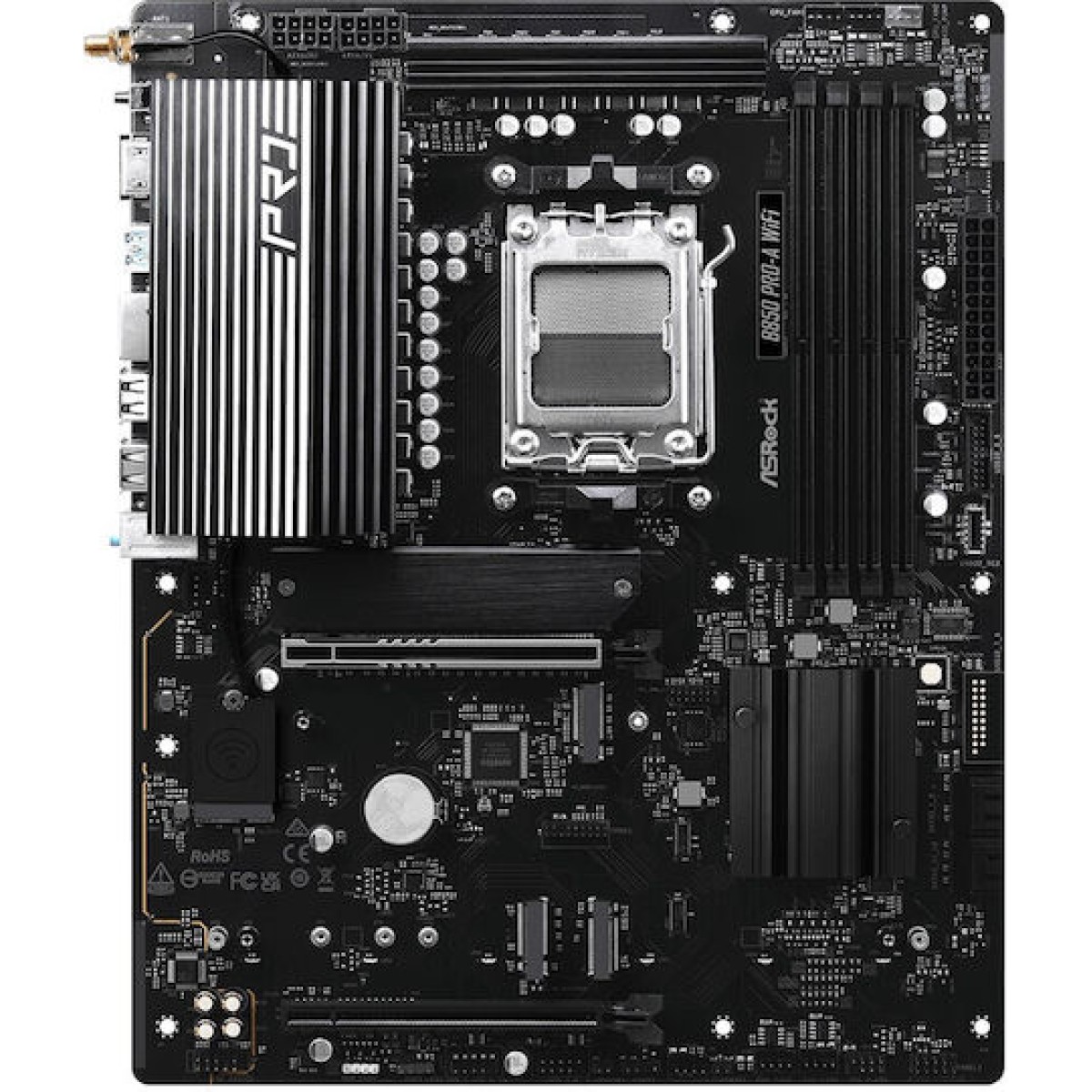 ASRock B850 Pro-A WiFi Motherboard ATX με AMD AM5 Socket 90-MXBQN-A0UAYZ