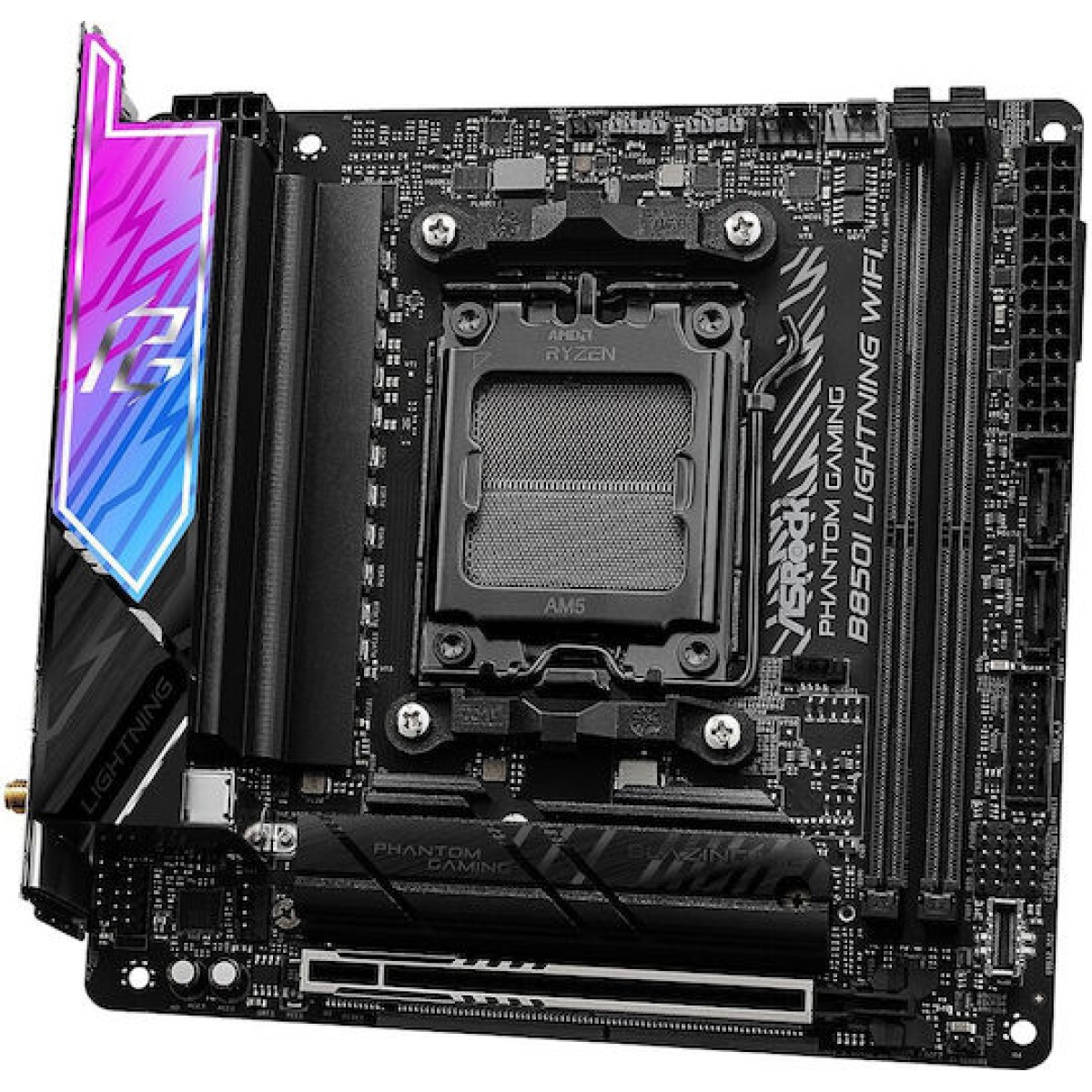 ASRock B850I Lightning WiFi Motherboard Mini ITX με AMD AM5 Socket