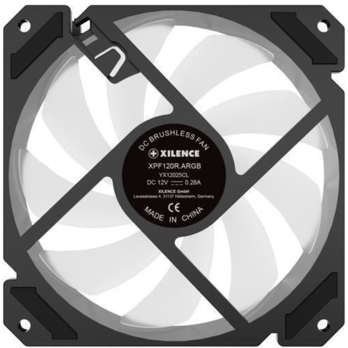 Xilence XF065 Case Fan 120mm με ARGB Φωτισμό και Σύνδεση 4-Pin PWM